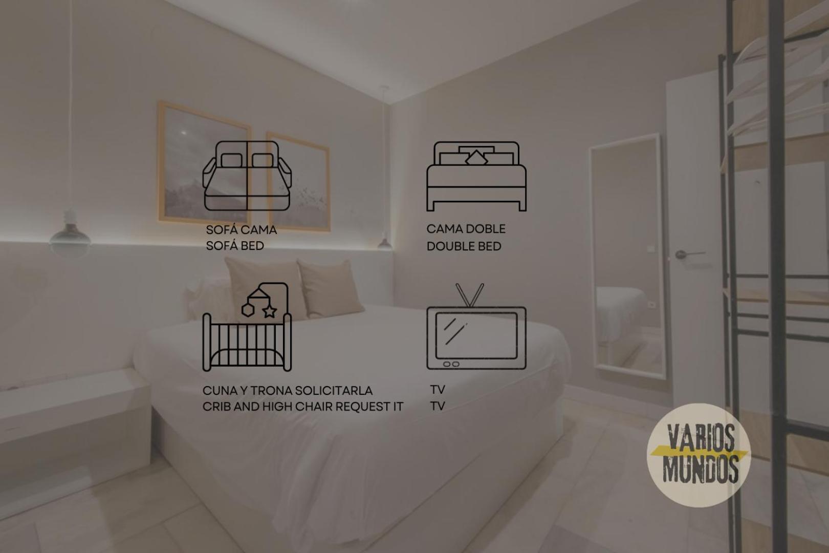 Cool Duplex Bajo Apt 7Pax Cerca De Tirso De Molina E2 Madrid Buitenkant foto