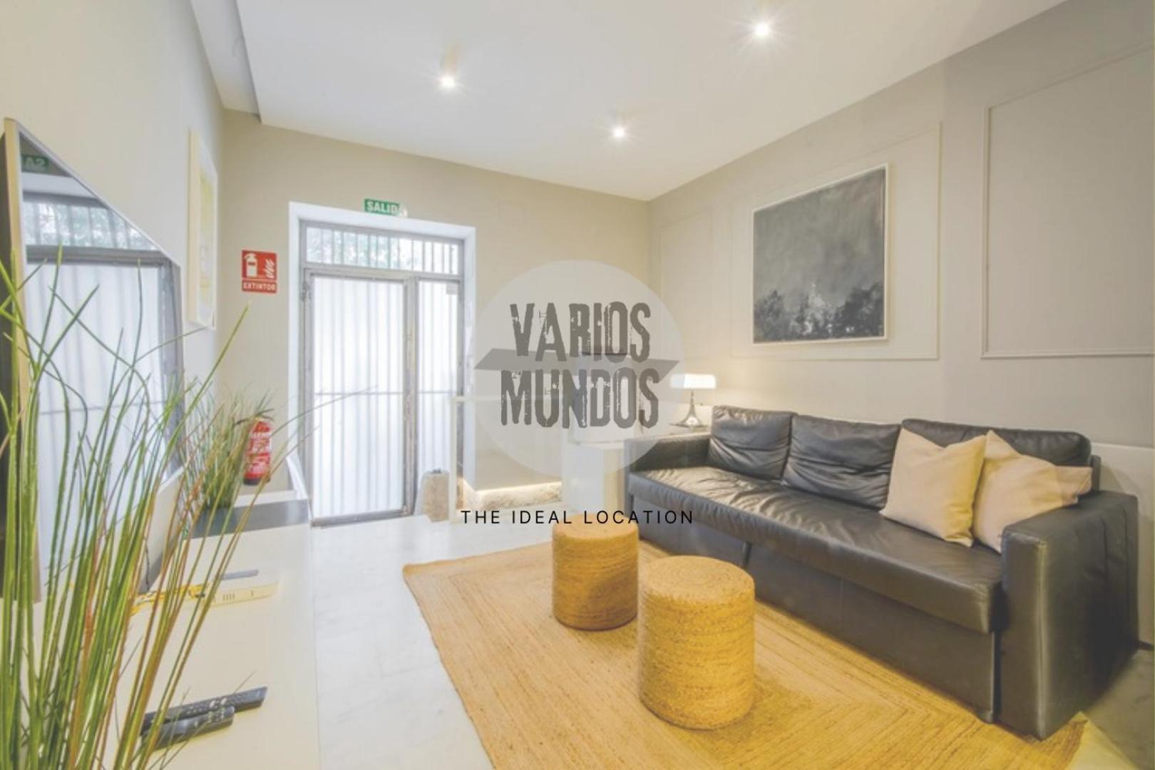 Cool Duplex Bajo Apt 7Pax Cerca De Tirso De Molina E2 Madrid Buitenkant foto